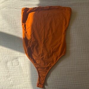 superdown Orange Bodysuit